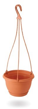 Prosperplast hanging planter Agro DAGW5, terracotta 3 pcs - Flower Pot - Main image
