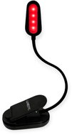 Lunesto LED Lampička na čtení bez modré složky s CLIP-ONEM, černá - Clip On Light