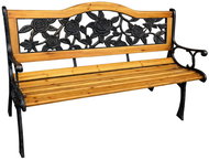 LEAN 26570 Zahradní lavice s opěradlem 125 × 53 × 73 cm - Zahradní lavice