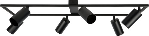 Berger Spotlight 4001-SLS-6 Black GU10 - Spot Lighting - Main image