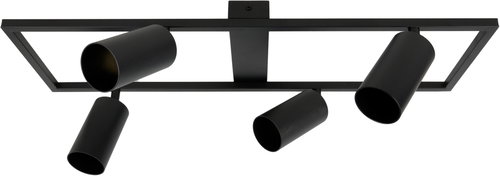Berger Spotlight 4001-SLS-4 Black GU10 - Spot Lighting - Main image