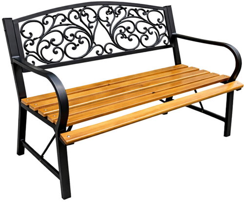 LEAN 29326 Garden bench with backrest 118 × 51,5 × 87 cm - Garden Bench - Main image