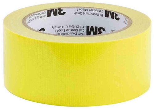 3M Neon Yellow Adhesive Tape 48 mm × 10 m - Duct Tape - Main image