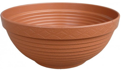 Prosperplast flowerpot Bowl DMS1, terracotta, diameter 130 mm, 10 pcs - Flower Pot - Main image