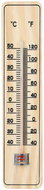 DOCHTMANN Wall thermometer universal wooden - Outdoor Thermometer