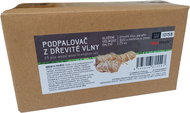 J.A.D. TOOLS podpalovač z dřevité vlny, 75 ks - Firelighter