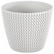 Prosperplast obal plastový Splofy DSP160 bílý, 3 ks - Decorative Planter