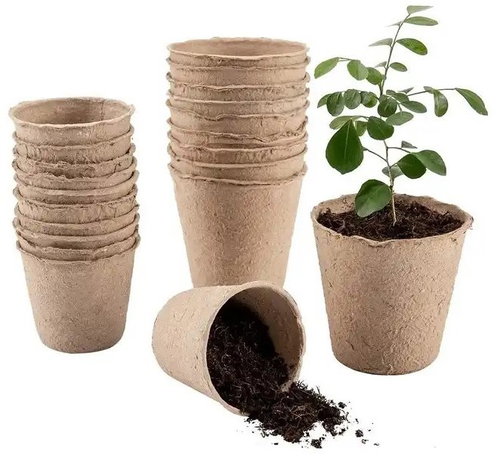 J. A. D. TOOLS Paper planter 8 × 8 cm 60 pcs - Seedling Tray - Main image