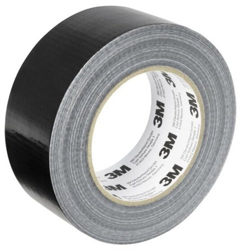 3M Duct Tape textile tape 50 mm × 50 m black - Duct Tape - Main image