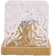 Verk 12359 Křišťálová LED lampička ve tvaru kostky, 16 barev RGB, s dálkovým ovládáním - Table Lamp