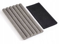 Verk 27740 Těsnění pod dveře 32 × 2,5 cm, 3 ks, černé - Gasket