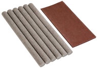 Verk 27740 Těsnění pod dveře 32 × 2,5 cm, 3 ks, hnědé - Gasket