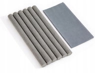 Verk 27740 Těsnění pod dveře 32 × 2,5 cm, 3 ks, šedé - Gasket