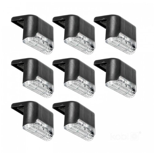 KOBI Light Solar stair light, 8 pcs - Garden Lighting - Main image