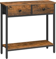 Vasagle Slime Konzolový stolek 75 cm černohnědý - Console Table