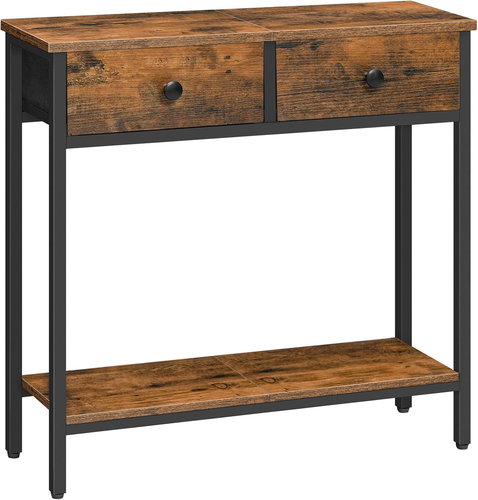 Vasagle Slime Konzolový stolek 75 cm černohnědý - Console Table - Main image