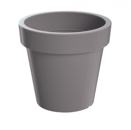 J.A.D.TOOLS Květináč LOFLY 135 + podmiska 105, 5 pack šedá - Flower Pot - Main image