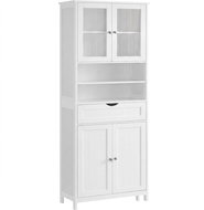 Vasagle Mitra Koupelnová skříňka bílá - Bathroom Cabinet