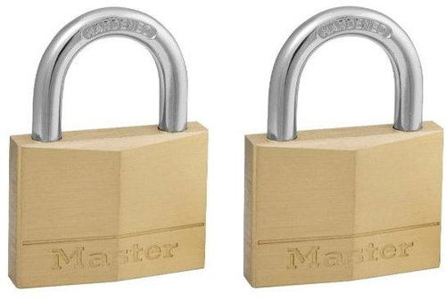 MASTER LOCK 150EURT 2 × 50 mm, mosazný - Padlock - Main image