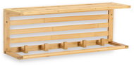 ZELLER Věšák na oblečení s policí bambus 57 × 15 × 20 cm - Coat Hanger
