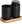 Black, plastic, bamboo, 16,5 × 9 × 13,5 cm