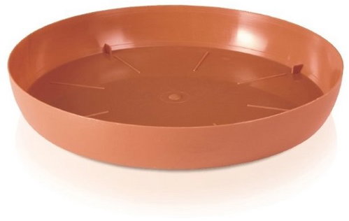 Prosperplast bowl Terra PCE10, terracotta, diameter 425 mm, 2 pcs - Plant Saucer - Main image