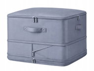 Verk 27724 Úložný vak na oblečení, 70 l, šedý - Storage Box
