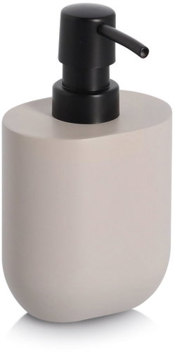 ZELLER Soap dispenser grey, plastic 8,9 × 6,6 × 15,6 cm - Soap Dispenser - Main image