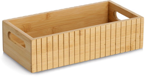 ZELLER Storage box bamboo 30 × 15 × 8 cm - Storage Box - Main image