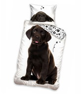 Excellent Oboustranné povlečení 140 × 200 cm - Štěně labradora - Bed Linen