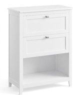 Songmics a Vasagle Koupelnová skříňka Norah, bílá - Bathroom Cabinet