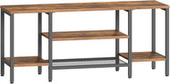 Songmics a Vasagle TV stolek Werry 120 cm, černo-hnědý - TV Table