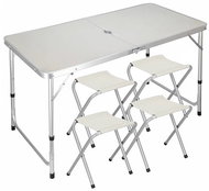 Verk 14469 Skládací zahradní set pro 4 osoby, béžový - Garden Furniture