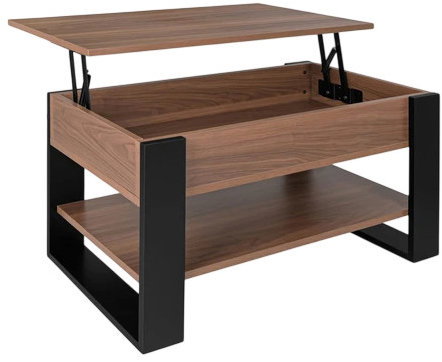 Ruhhy 27849 Coffee table with hinged top 92 × 51 × 47 cm, oak - Coffee Table - Main image