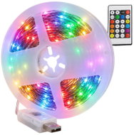 Verk 12446 LED pásek RGB, IP65, USB, Bluetooth, dálkové ovládání, 10 m - LED Light Strip