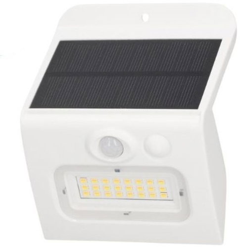 Garsaco Solární LED reflektor Egoda 3 W, 350 lm s pohybovým čidlem CCT IP54, bílý - LED Reflector - Main image