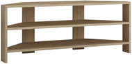 Houseland Thales TV stolek rohový, dub černý - TV Table