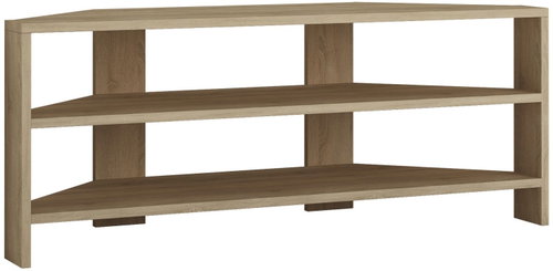 Houseland Thales TV stolek rohový, dub černý - TV Table - Main image