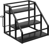 Houseland Zita Kuchyňská police černá - Shelf