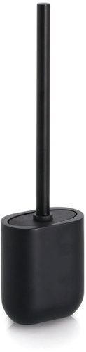 ZELLER Stainless steel toilet brush, plastic, 10,7 × 6,6 × 39 cm, black - Toilet Brush - Main image