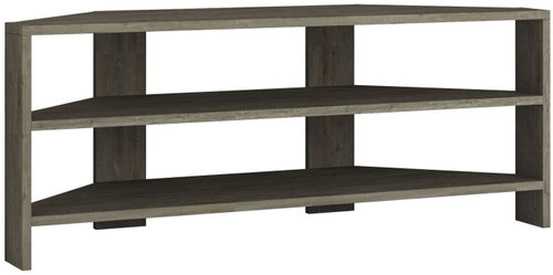 Houseland Rohový TV stolek Thales, tmavě hnědý - TV Table - Main image