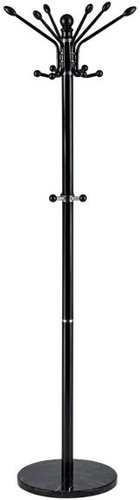 Massido MS-843 Clothes rack, 16 hooks, 175 cm, black - Coat Hanger - Main image