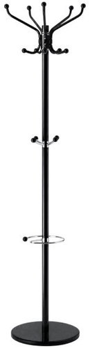 Massido MS-841 Clothes rack, 14 hooks, 176 cm, black - Coat Hanger - Main image