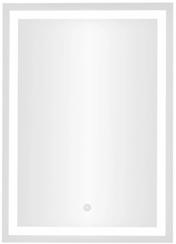 ModernHome VKM-ECO LED wall mirror 50 × 70 cm, 3 colours, touch switch - Mirror - Main image