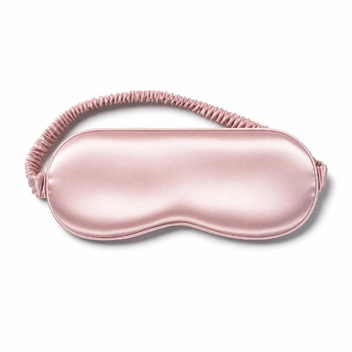 UVtech Silk sleep mask H-1 22 momme, pink - Sleep Mask - Main image