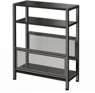 Houseland Brix Regál/odkládací stolek černý - Shelving Unit