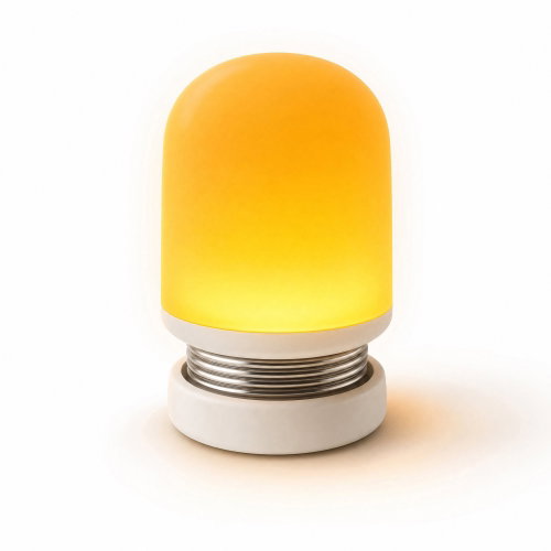 UVtech NIGHT-3 Orange LED Lamp without Blue Light, Battery-Powered, Dimmable - Night Light - Main image