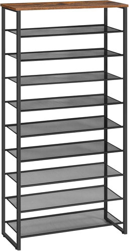 Vasagle Botník Mug 159 cm, černo-hnědý - Shoe Rack - Main image
