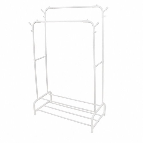 Verk 27521 Universal Clothes and Shoe Stand 160 × 97cm, White - Clothes Hanger - Main image