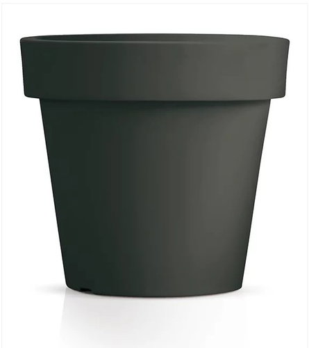 Prosperplast LEXO ROUND DLR 1000 Flower Pot, Anthracite - Flower Pot - Main image